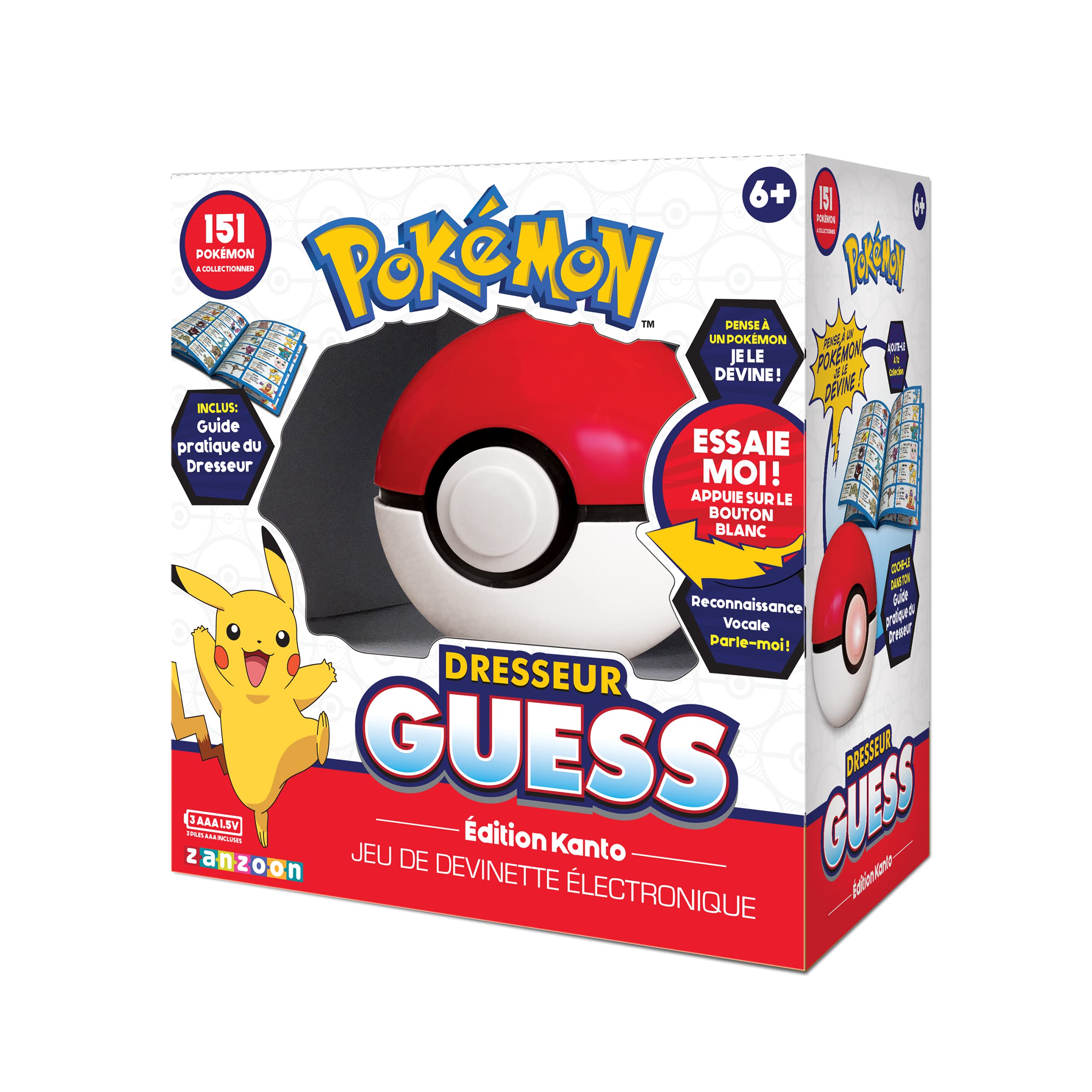Pokemon Dresseur Guess - Édition Kanto (FR) - Jeux Interactifs - Quiz/Connaissan