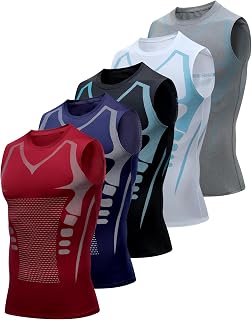 Mens Tank Tops,Running Dry Fit Gym Shirt, Sleeveless Muscle Workout Shirts
