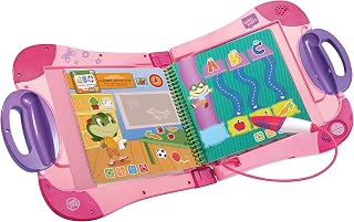 LeapFrog LeapStart Pink, English | Interactive activity books support 200+ UK curriculum skills and are recommended by 97% of teachers. Ages 2-7
