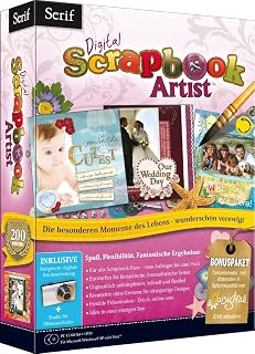 Serif Digital Scrapbook Artist