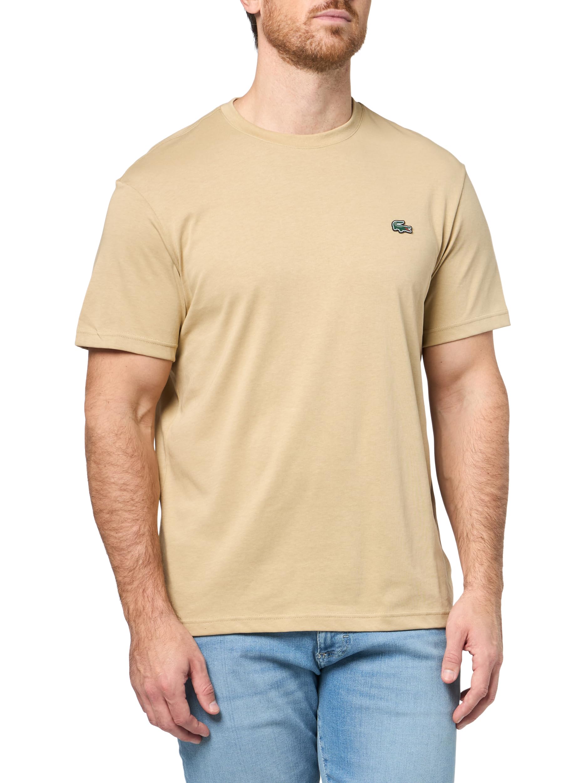 Lacoste Men's Relaxed Fit Signature Print T-Shirt