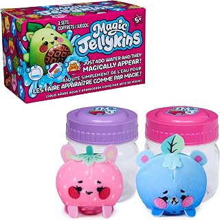 Magic Jellykins Water-Activated 3-Inch Surprise Toys 2-Pack | Global Trend Toy Provides Fun Surprise Unboxing and Collectability with Themed Waves; Sensory Details Encourage Tactile Play
