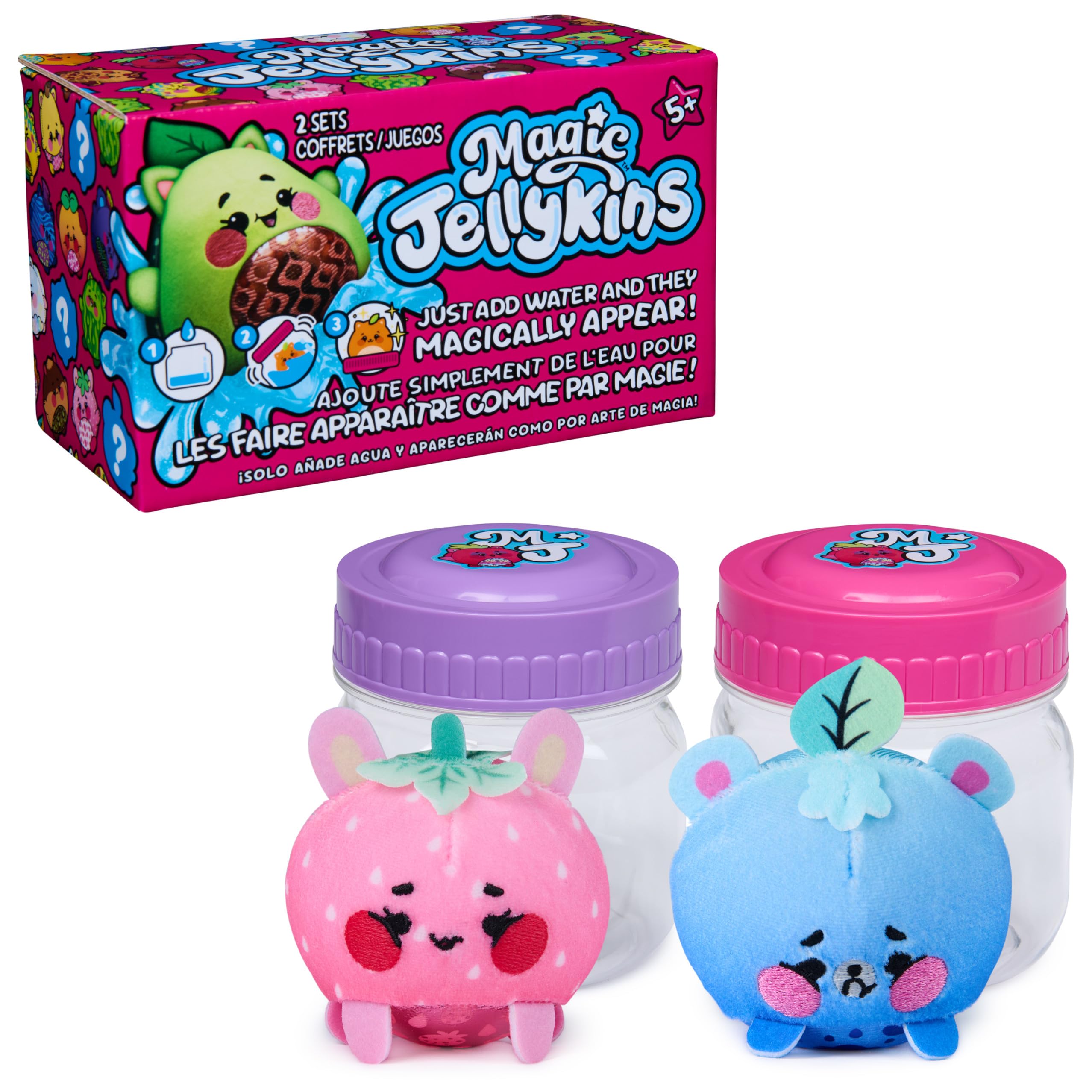 Magic Jellykins Water-Activated 3-Inch Surprise Toys 2-Pack | Global Trend Toy P