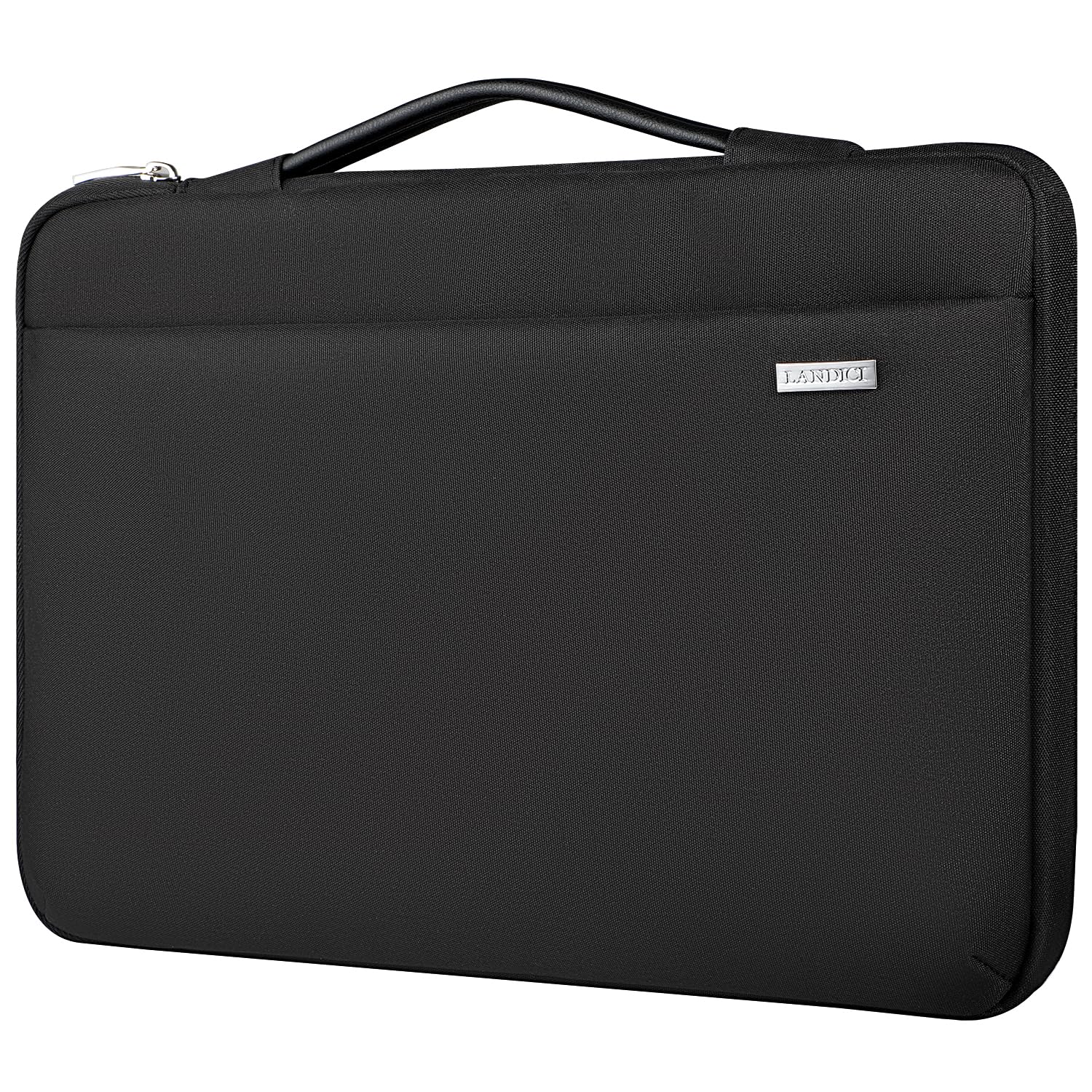 LANDICI 14 15 Inch Laptop Case with Handle, Water Repellent, Lightweight