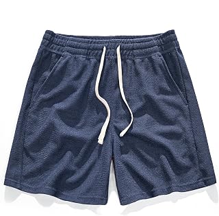 AIMPACT Men's Cotton Shorts Casual Athletic Shorts with Pockets 5"