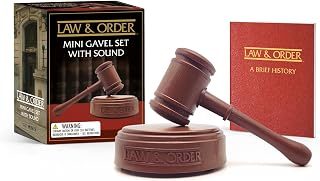 Law & Order: Mini Gavel Set with Sound