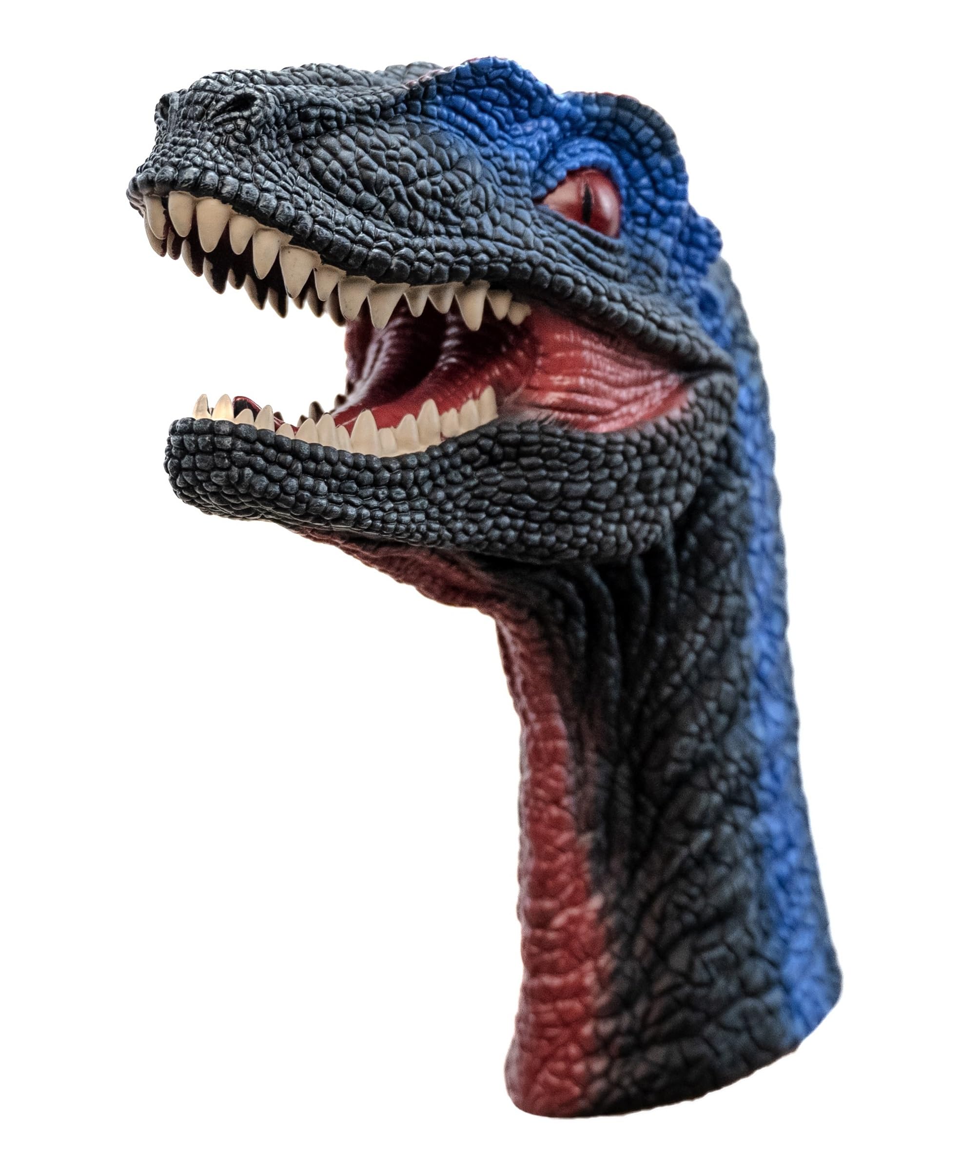 Wild Thingz Hand Puppet - Velociraptor, medium | Builds communication skills & c