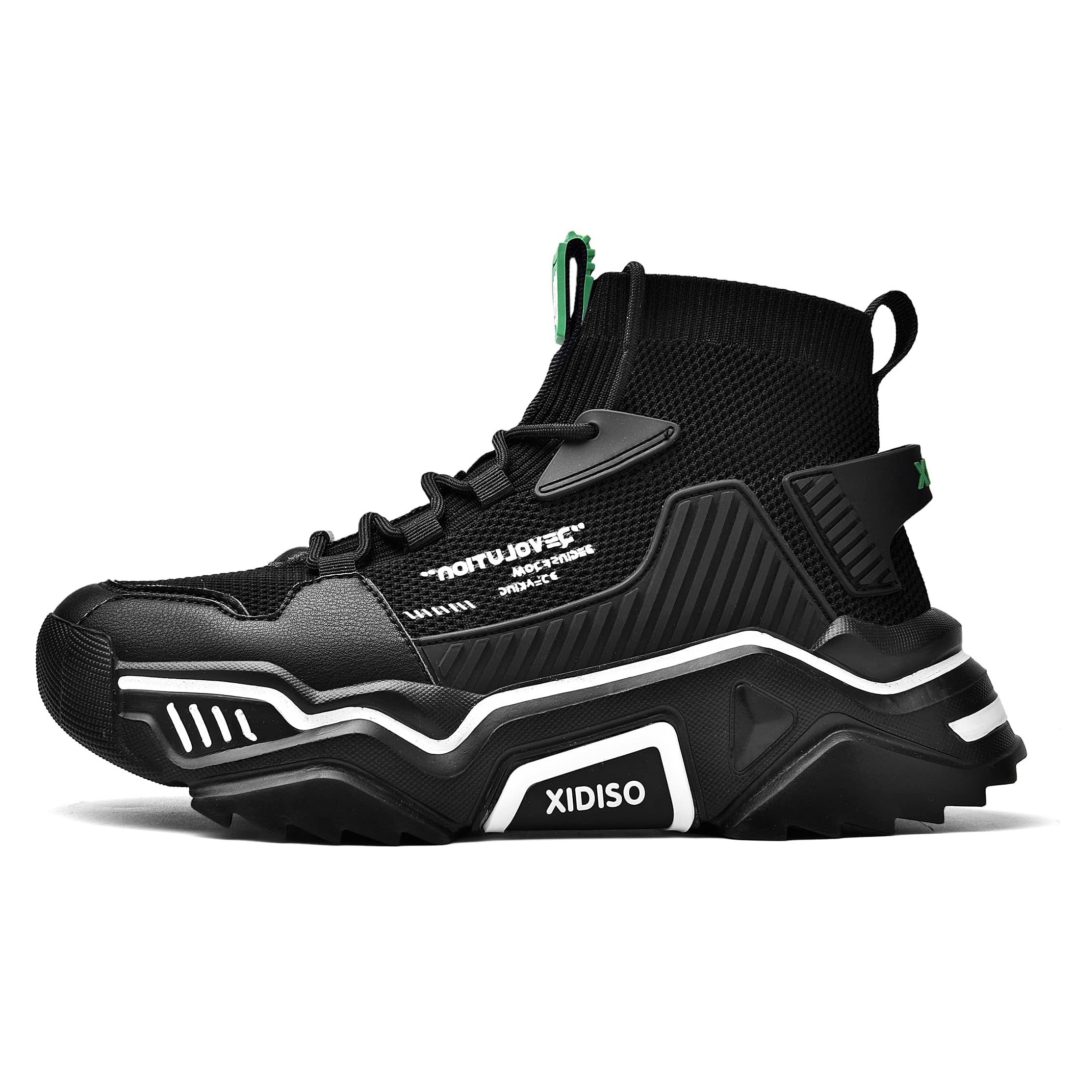 SANNAX Men's Fashion Shoes High Casual Sports Shoes Sneakers