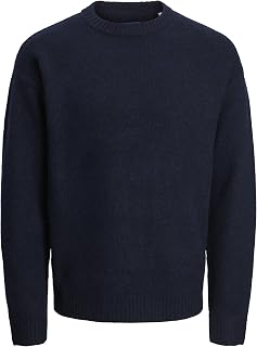 JACK & JONES Male Knitted Jumper Plain Knitted Jumper