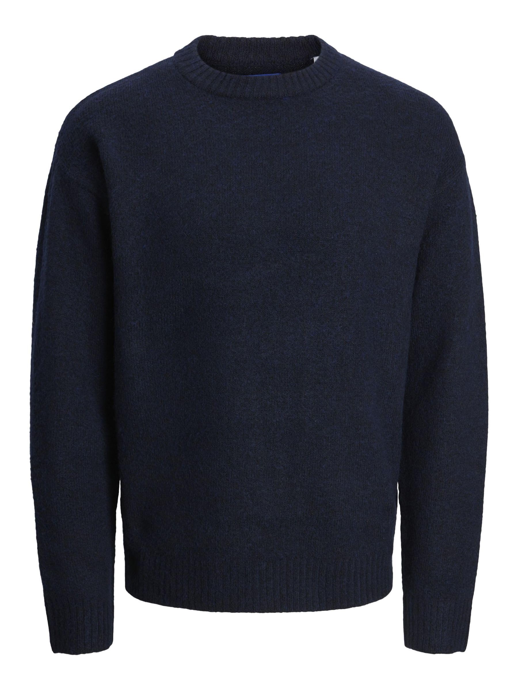 JACK & JONES Male Knitted Jumper Plain Knitted Jumper
