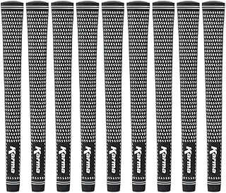Karma Velour Golf Grips 9 Pack | Enough to Regrip Full Set of Irons & Wedges | Replace Worn Golf Club Grips, Save Strokes