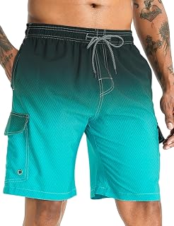 APTRO Men's Swimwear Beach Surfing Swimming Pool Hawaiian Print Summer