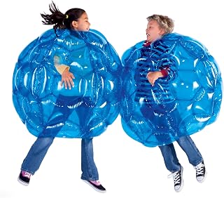 HearthSong Bumper Balls - Wearable Human Bubble Ball, Durable Body Bubble Suit Sumo Balls for Bouncing and Tumbling, Ideal for Fun Outdoor Games (2 Pack)