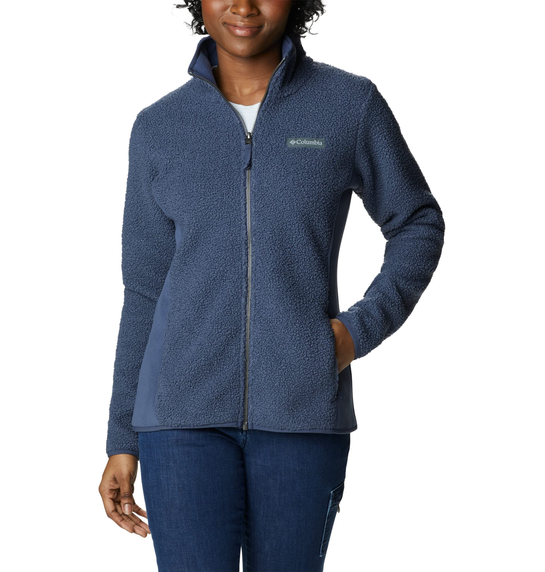 Columbia Panorama Full Zip, Fleecejacke mit durchgehendem Reißverschluss für Dam