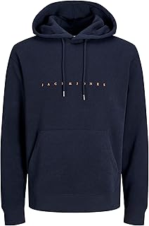 Jack & Jones Jjestar JJ Sweat Hood Noos Men's Hoodie (Pack of 1)