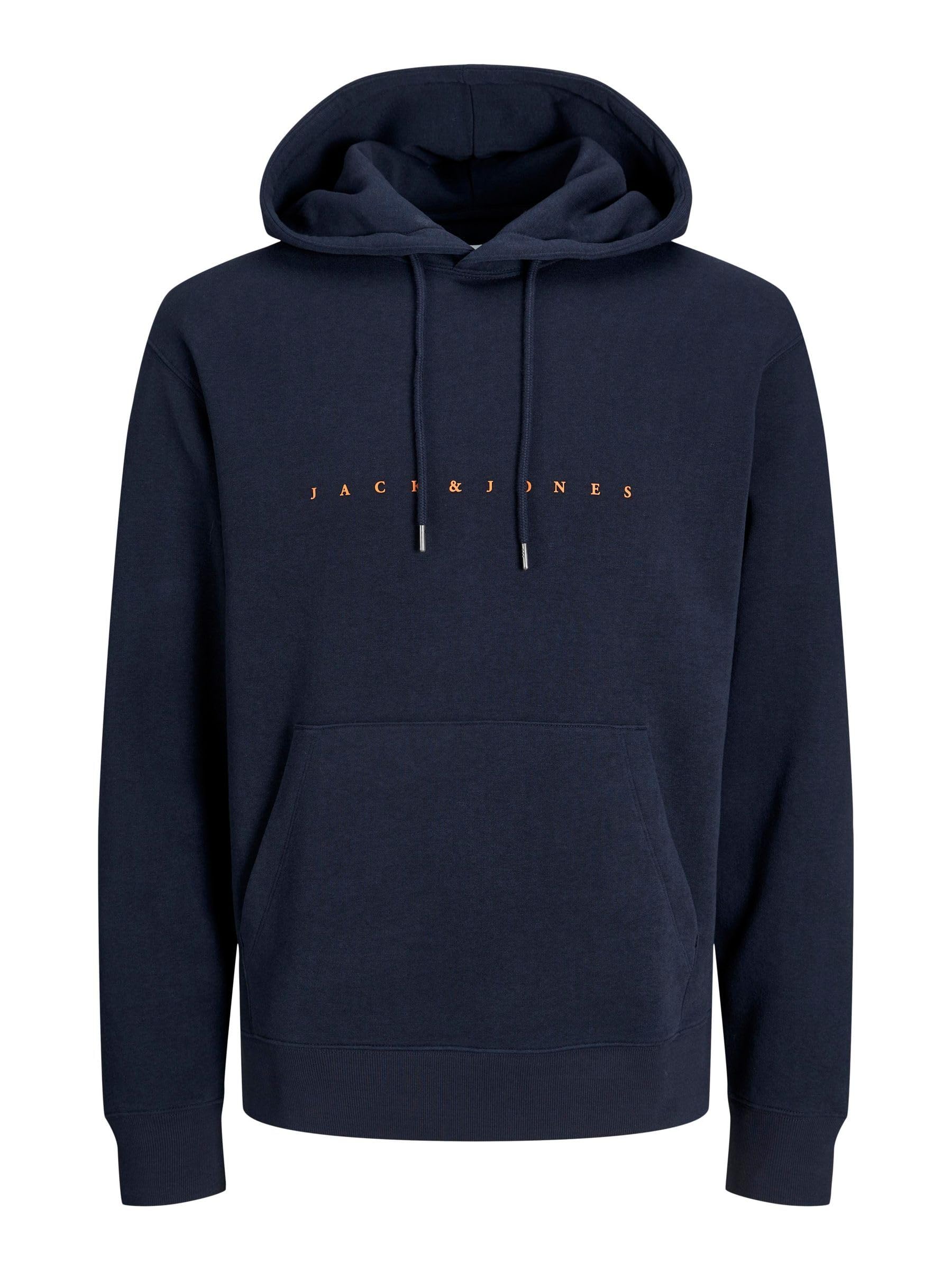 Jack & Jones Jjestar JJ Sweat Hood Noos Men's Hoodie (Pack of 1)