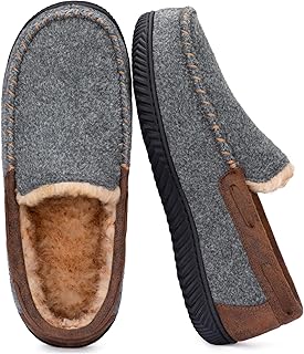 RockDove Men's Hearthfire Memory Foam Moc Slipper