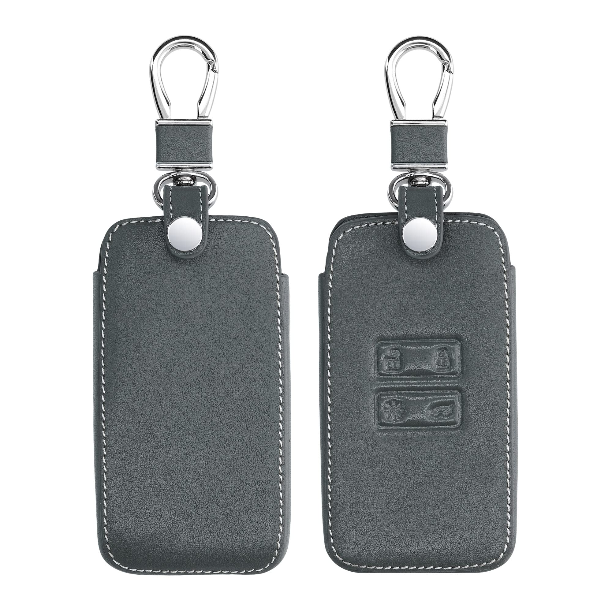 kwmobile Key Fob Cover for Renault 4-Button Smart Key (Keyless Go) Cover - Prote