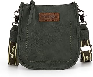 Wrangler - Pequeños bolsos cruzados para mujer, minibolsos de mano u hombro