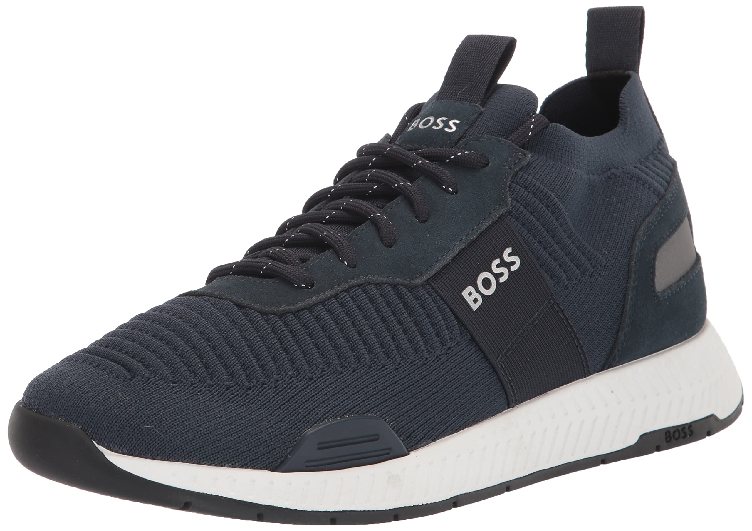 BOSS Mens Mesh Mix Running Sneakers Sneaker