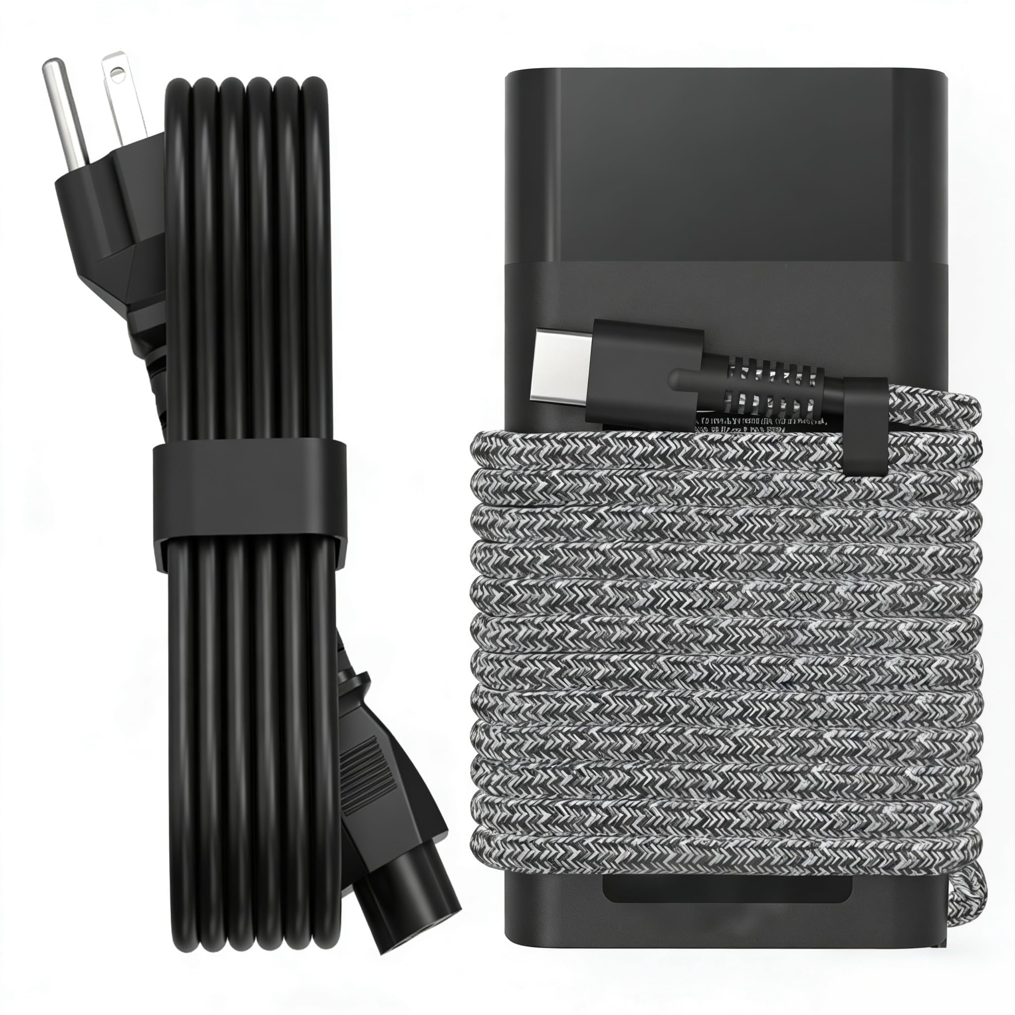 QIOUZW 65W USB C Laptop Charger Compatible with HP Laptop Charger Spectre X360 E