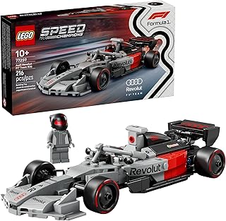 LEGO Speed Champions Audi Revolut F1 Team R26 Race Car 77259 | Building Toys for Boys & Girls, Ages 10+, Toy Race Car for Pretend Play, Desk Decor, 216 Pieces, Gift for Birthdays