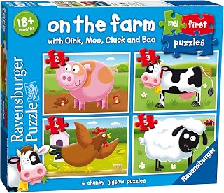 Ravensburger Children Puzzles My First Puzzle, On the Farm - Ages 1+