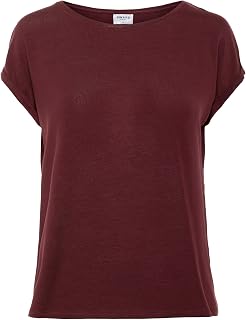VERO MODA Vmava Plain Ss Top Gajrs Noos