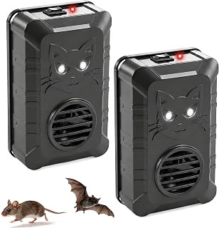 2026 New Rodent Repellent for Car Engines Rat Repellent for Cars Ultrasonic Mouse Repellent Plug-in Car Rodent Repellent Under Hood Keep Mice Squirrel Out of Car, Attic, Garage, Barn(2 Pack)