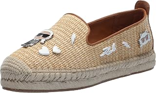Karl Lagerfeld Women's Michaela Slip On Espadrille Sandal Shoes