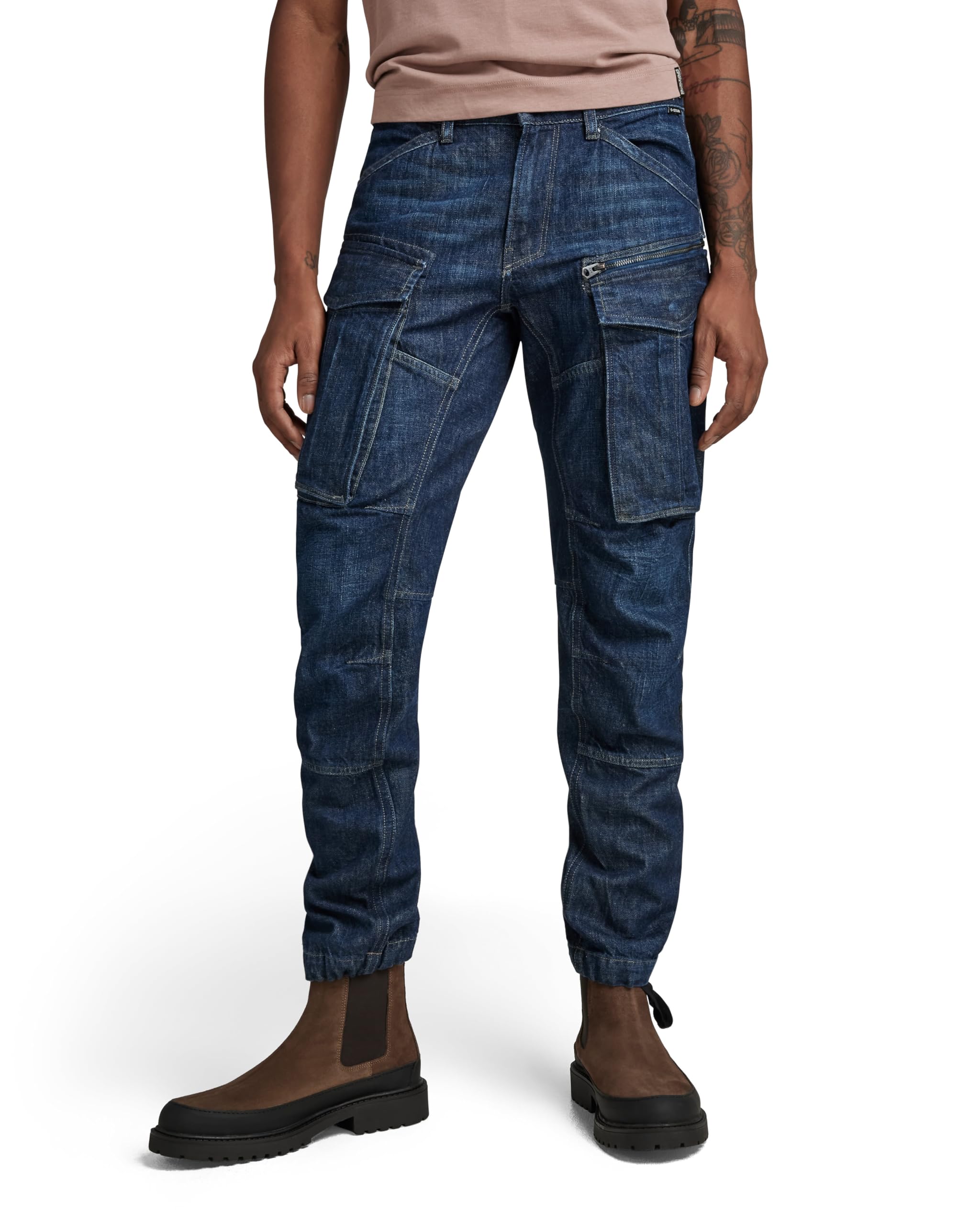 G-STAR Men's Rovic Zip 3D Regular Tapered Pants
