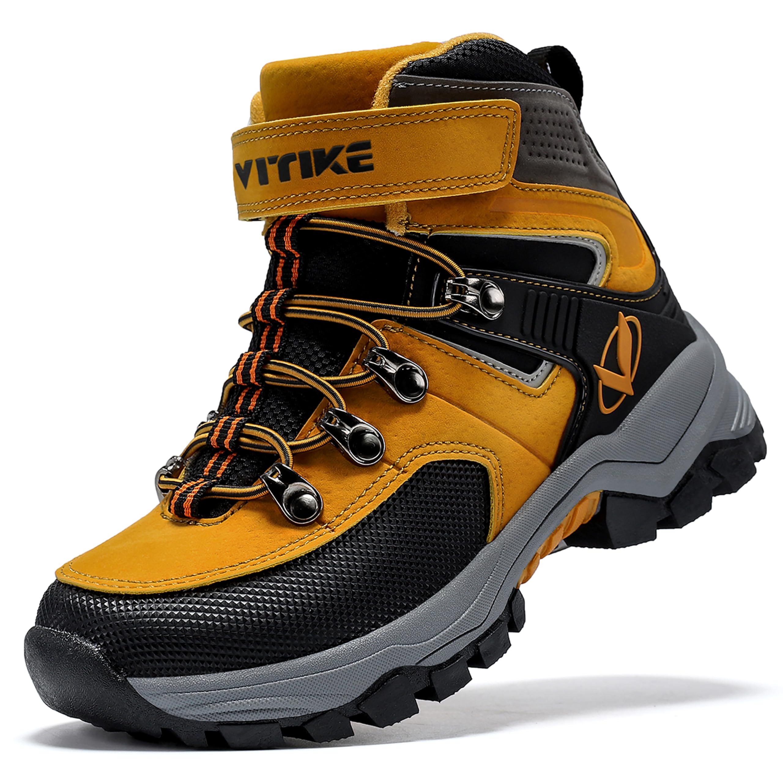 ASHION Winterschuhe Jungen Warme Kinder Trekking Schneestiefel