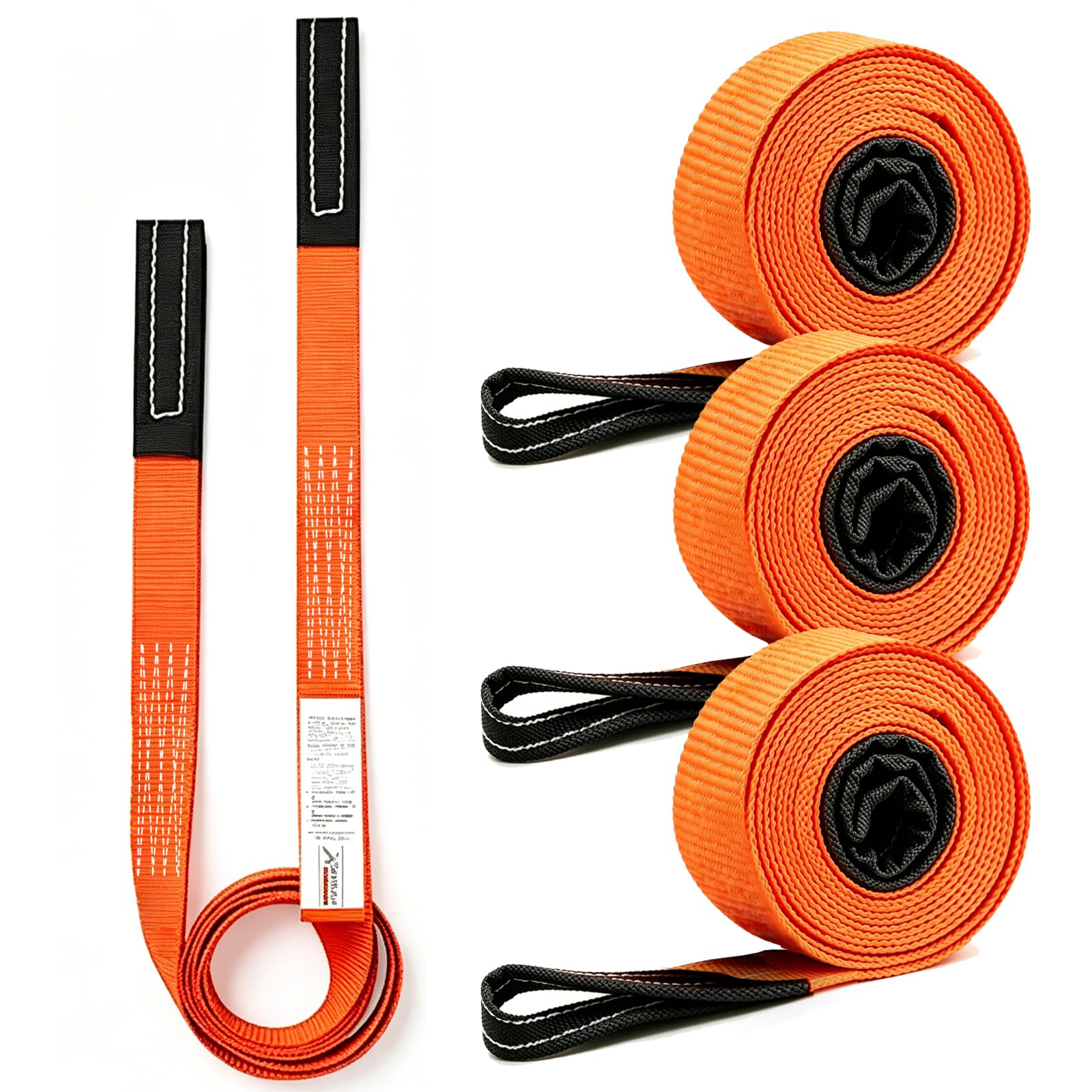 XSTRAP STANDARD 4PK 1"x6.5ft Lifting Sling Straps 2000 lb Vertical Capacity | 16