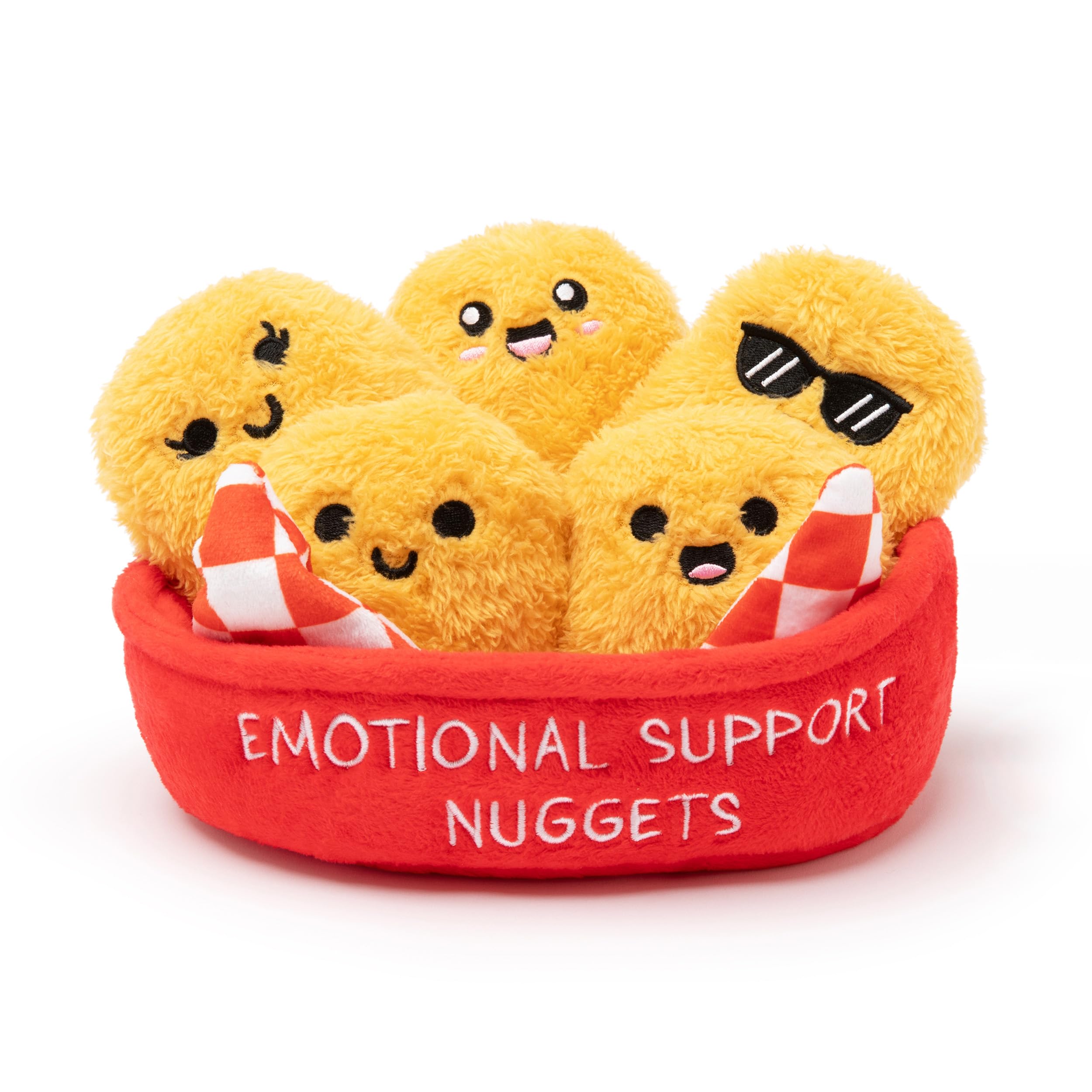 Emotional Support Chicken Nuggets, Cuddly Stuffed Animals by Relatable | Squishy