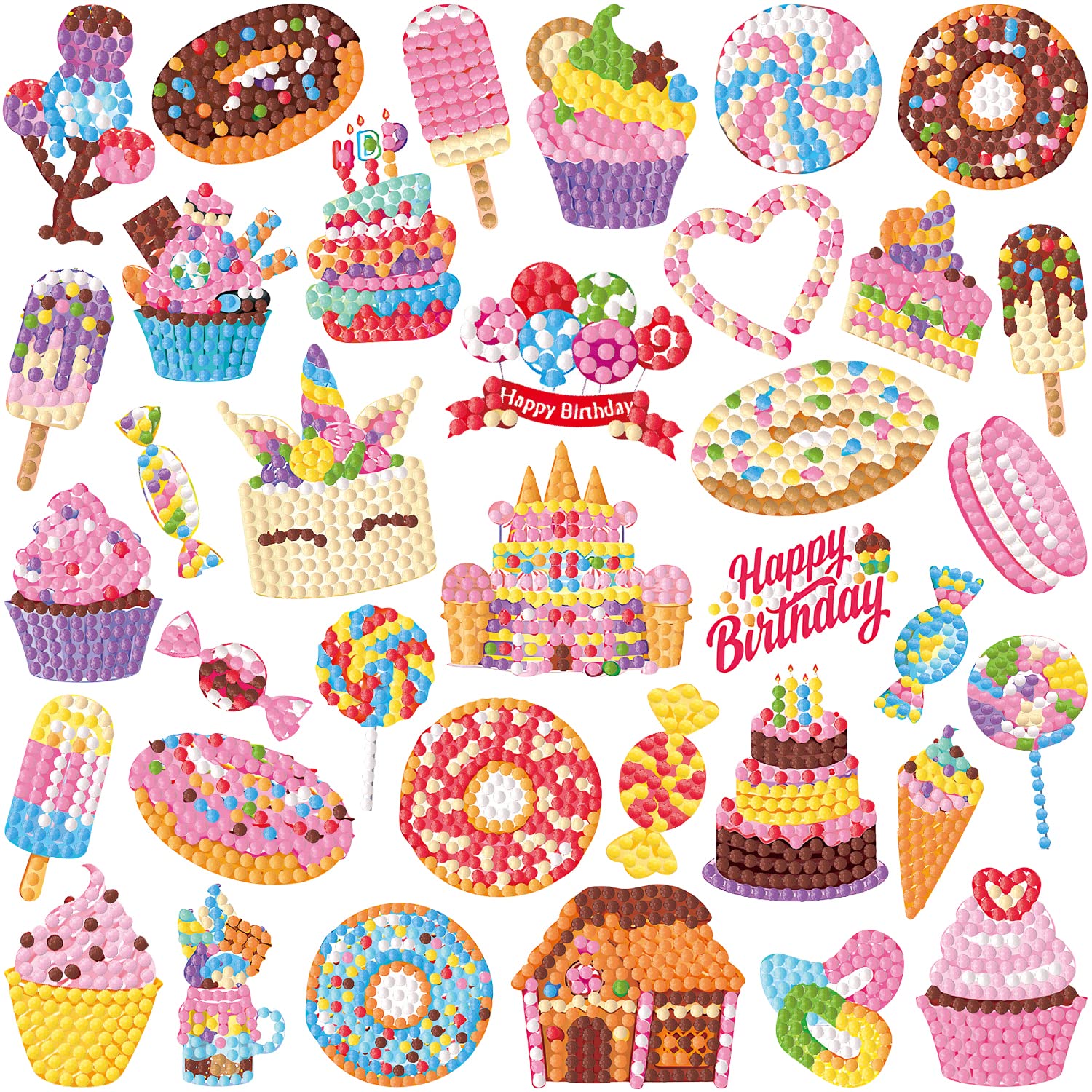 Labeol Diamond Art Kits for Kids Boys and Girls Ages 6-8-10-12 Easy to DIY Creat