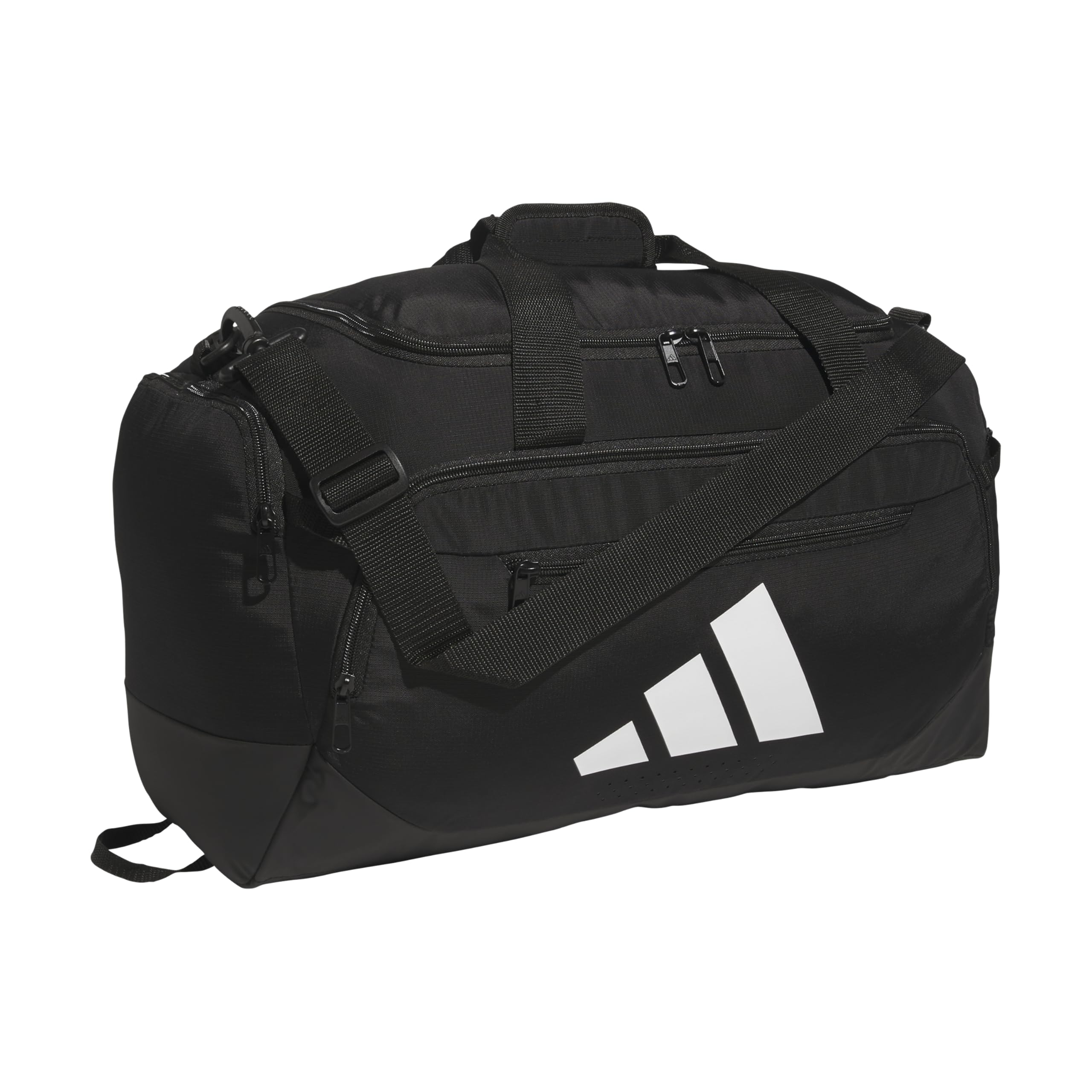 Adidas Unisex-Adult Defender 5 Small Duffel Bag, Black, One Size Fits All | Vent