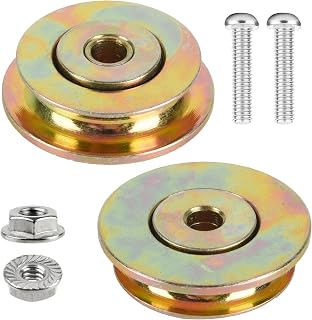 2 PCS Cut-Off Flange Track Bearing Kit for Tapco Pro & Max Siding Brake | Include 12334 Rollers, 12364 Screws , 10094 Lock Nuts, Alloy Steel Durable Repair Parts