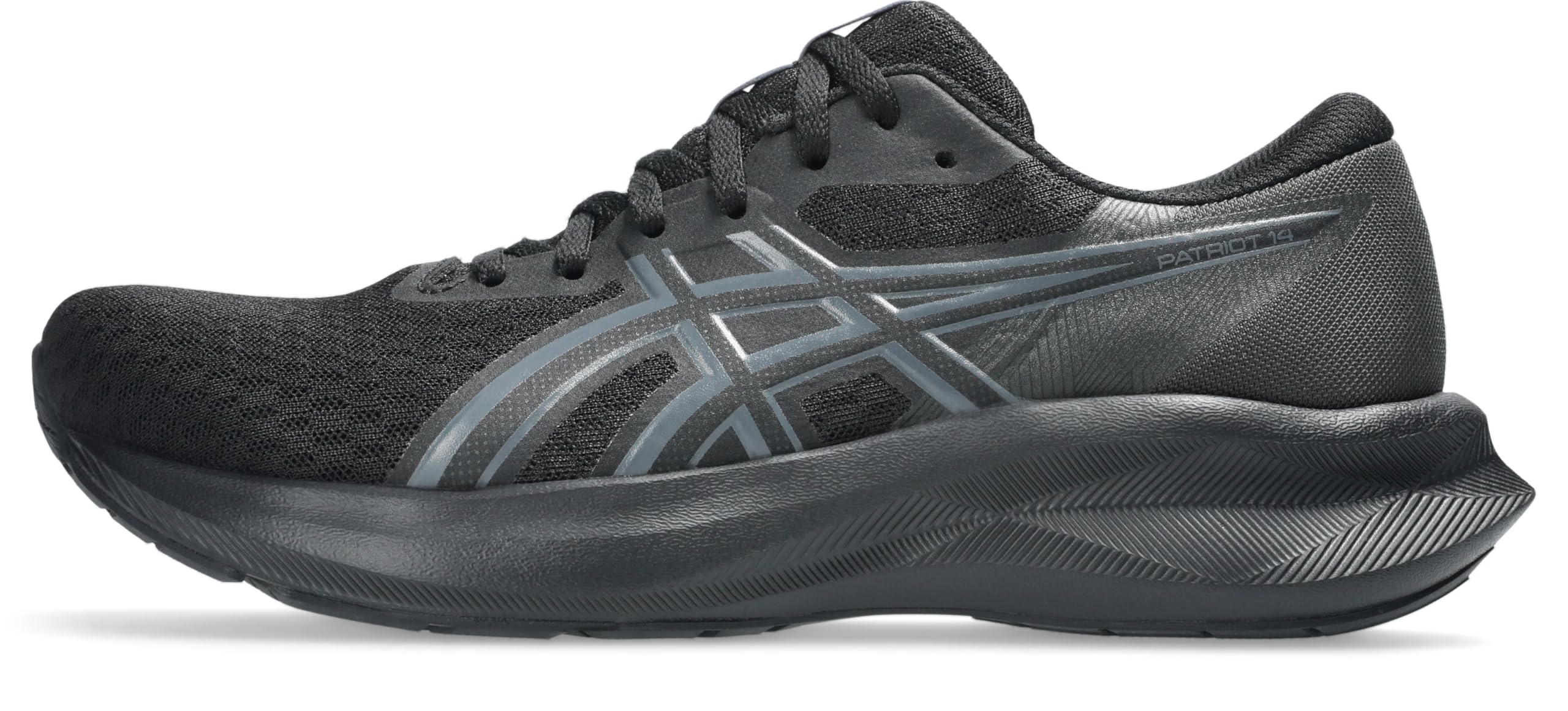 ASICS Patriot 14, Women's Trainers, Black Grey Carrier, 38 EU
