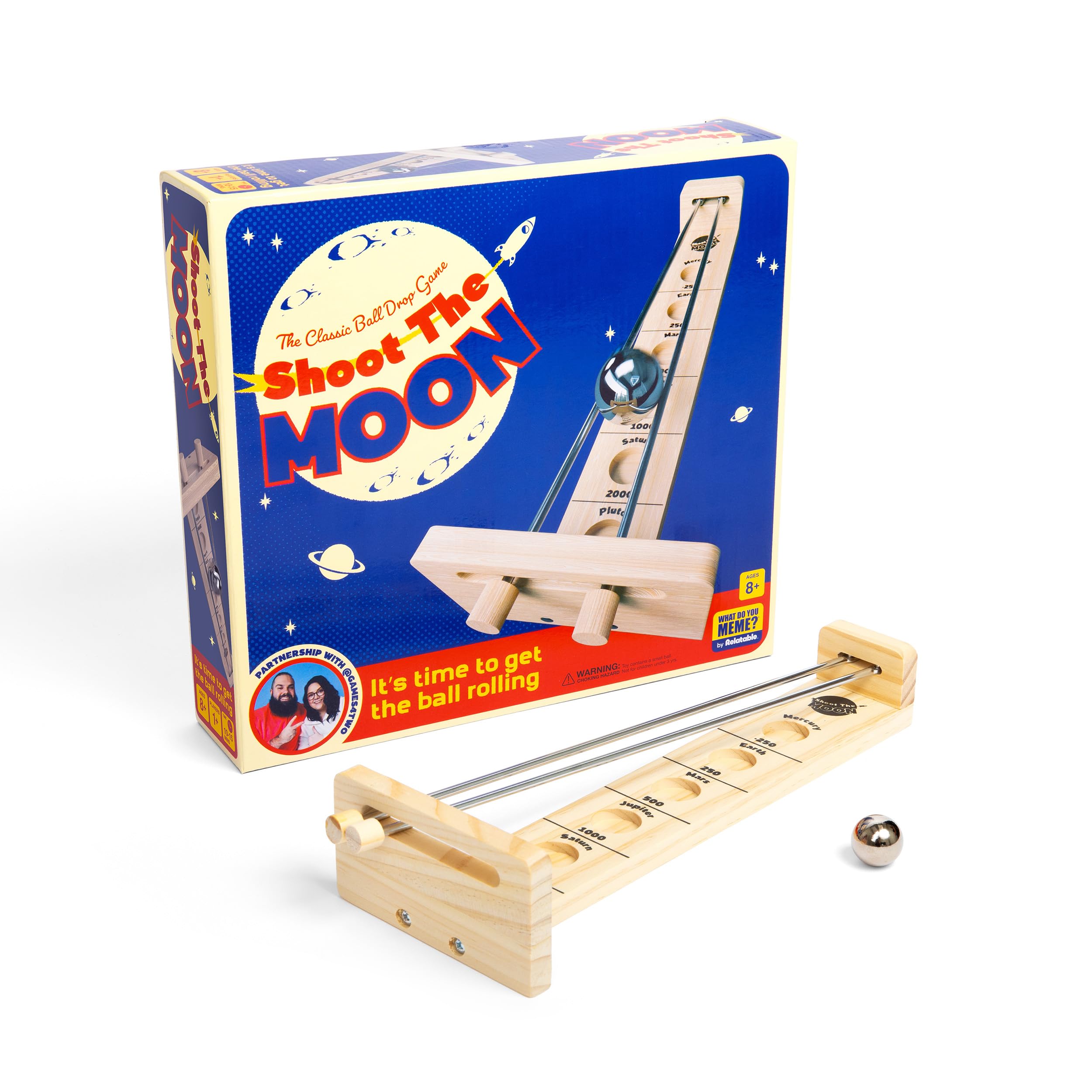 Shoot The Moon by Relatable, Exciting Strategy Moon Ball Games for Family Gather