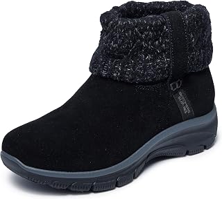 Skechers Women's Easy Going-Cozy Weather 2 Suede Hands Free Slip-ins Ankle Boot
