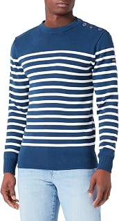 Armor-lux Men's Paimpol Navy Jumper Pullover Sweater