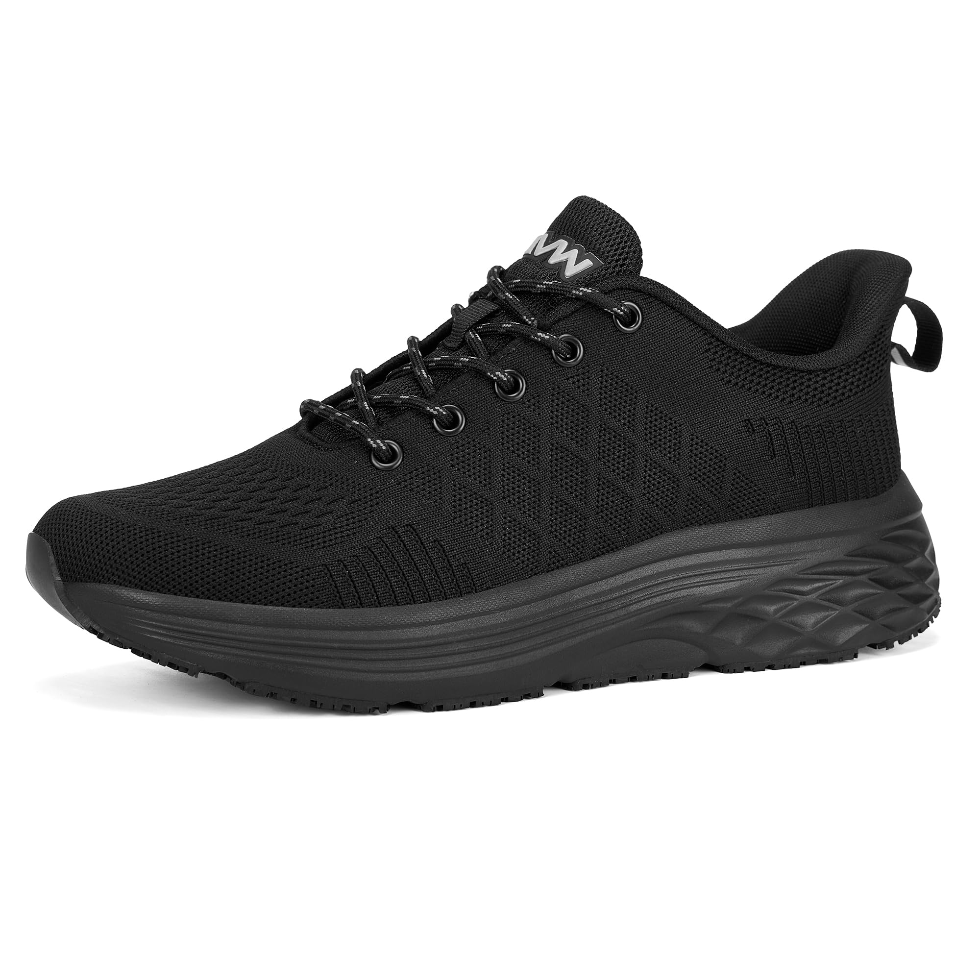 AVW Mens Non Slip Work Shoes Walking Sneakers Food Service Kitchen Shoes