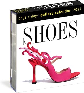 Shoes Page-A-Day® Gallery Calendar 2027: Indulge the Shoe Lover's Obsession Every Day