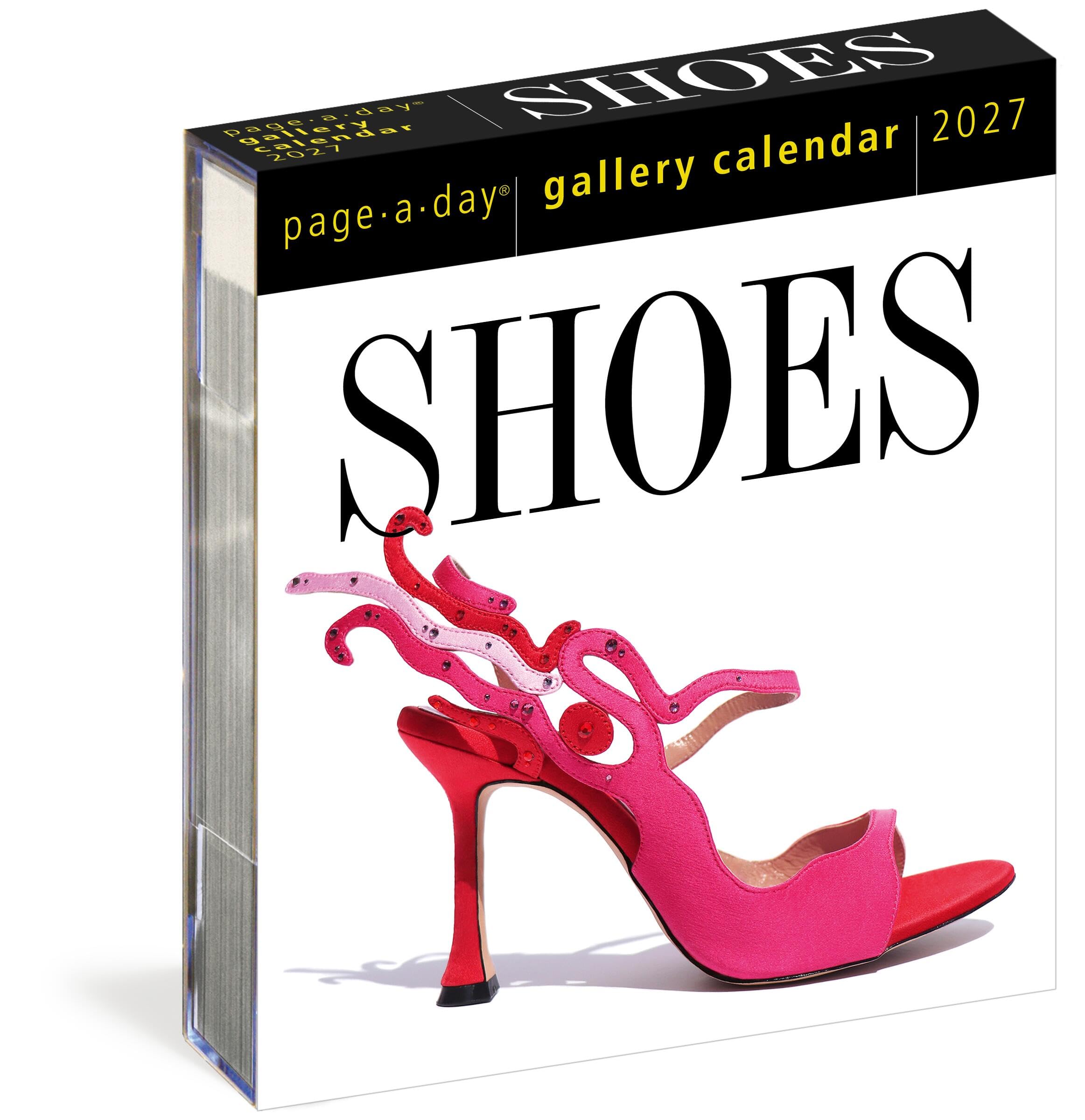 Shoes Page-A-Day® Gallery Calendar 2027: Indulge the Shoe Lover's Obsession Ever
