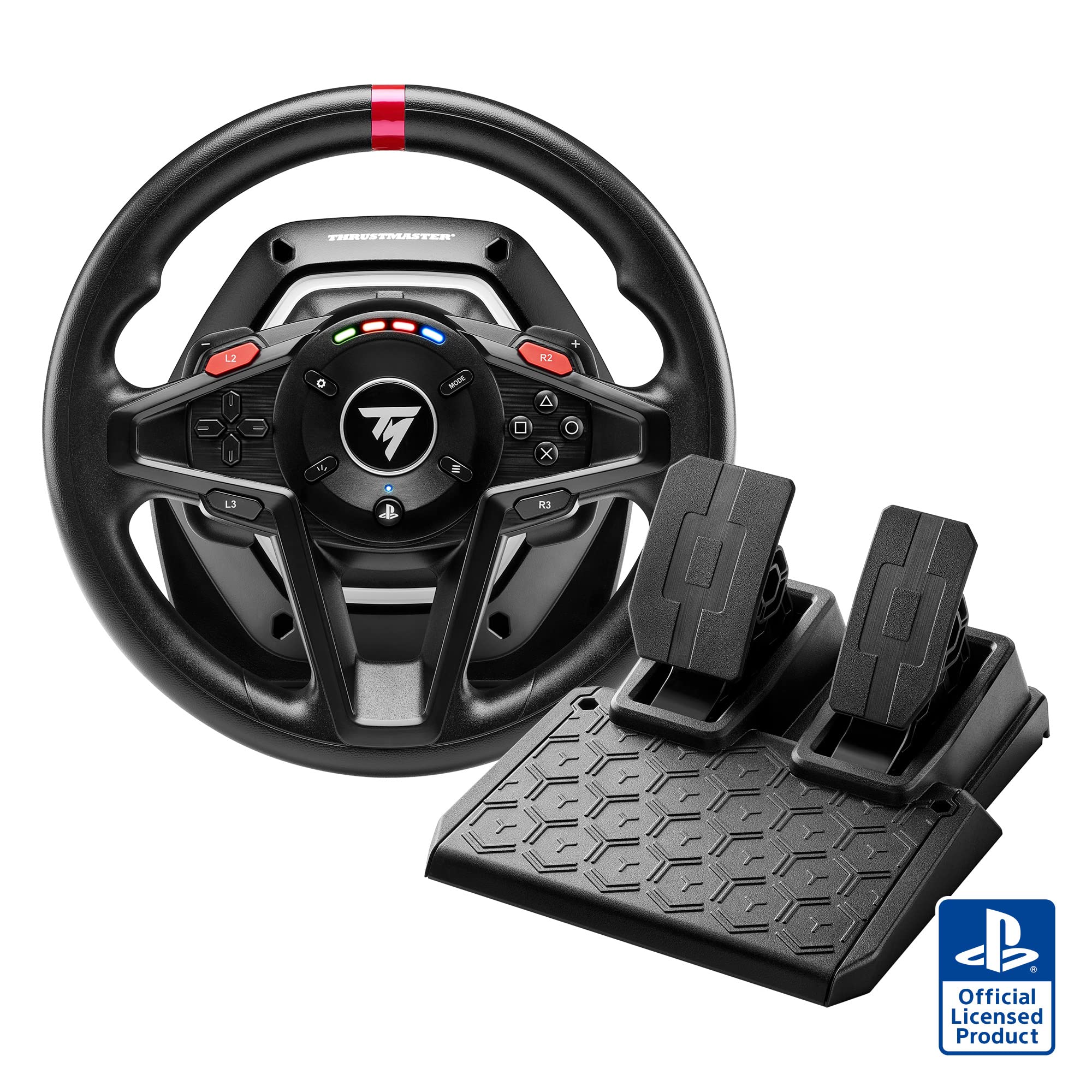 Thrustmaster T128 P Force Feedback Racing Wheel & Pedal Set - PS5 & PC | Magneti
