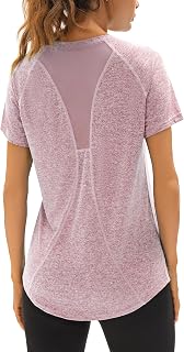 Women's Sports V-Neck Short Sleeve Quick Dry T-Shirt