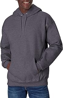 Hanes Men's Blackout Hooded Sweatshirt