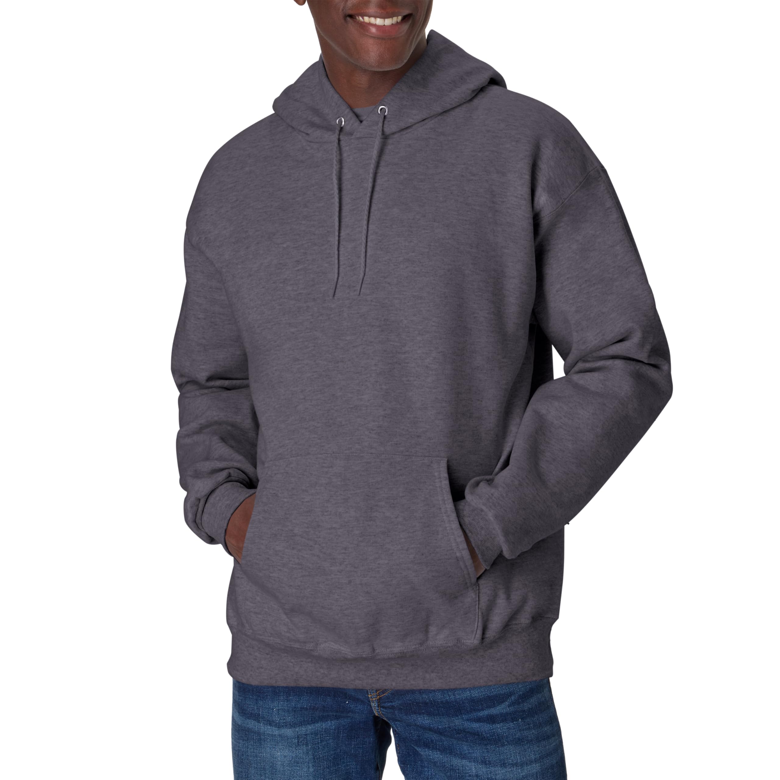 Hanes Men's Blackout Hooded Sweatshirt