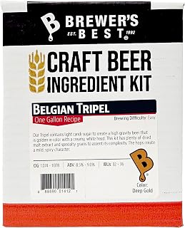 Brewer's Best B011WKPQHI FBA_Does Not Apply One Gallon Home Brew Beer Ingredient Kit (Belgian Tripel), Multicolor