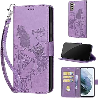 TOMYOU Mobile Phone Case for Samsung Galaxy S21 FE Case, Purple